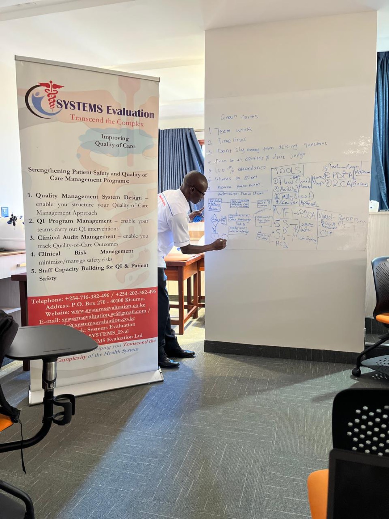 Healthcare leadership and quality improvement dialogue